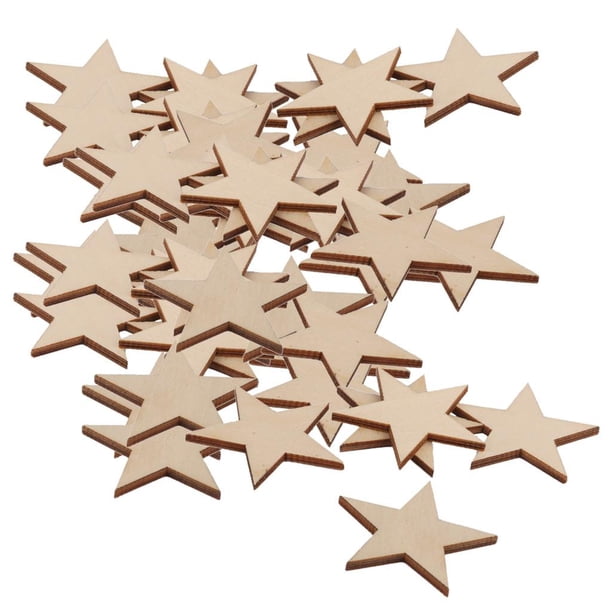 50x Forma de Estrella de Que Las Decoraciones Adornos Decorativos 50 Mm