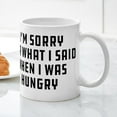 thumbnail image 5 of CafePress - Sorry For What I Said - 11 oz Ceramic Mug - Novelty Coffee Tea Cup, 5 of 6