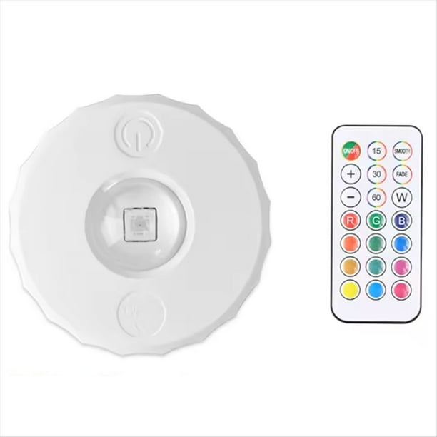 Nuevas Luces LED RGB Recargables por USB para Debajo del Gabinete, Focos de Luz para Cocina, Armario, Regulables.
