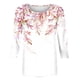 thumbnail image 4 of Fiudx Ofertas Flash Del Día Solo En Línea Camiseta Estampada a La Moda para Mujer, Blusa de Mangas 3/4, Tops Informales con Cuello Redondo, 4 of 4