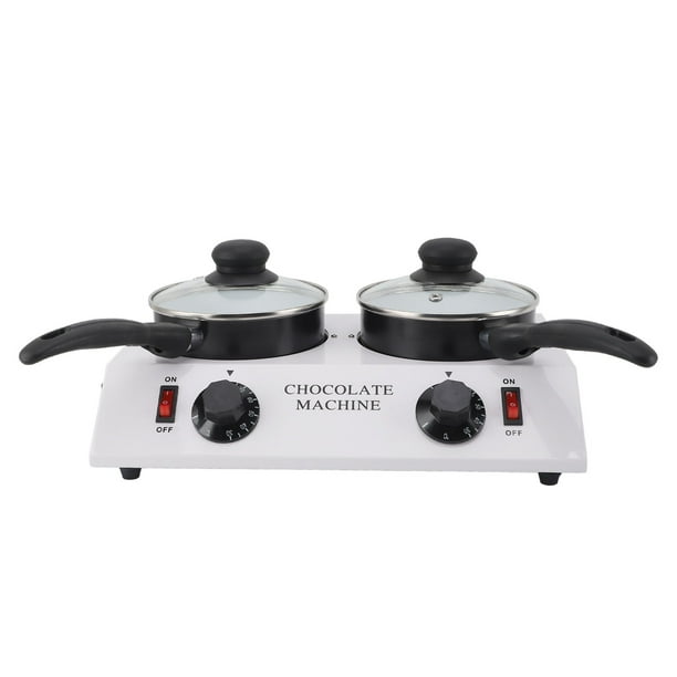 Pot De Chocolate Melting 2 Kg De Chocolate Melter Warmer Con Doble Tanques Control De Temperatura 30 - 85 Grados Celsius Para Derretir El Café De La Leche