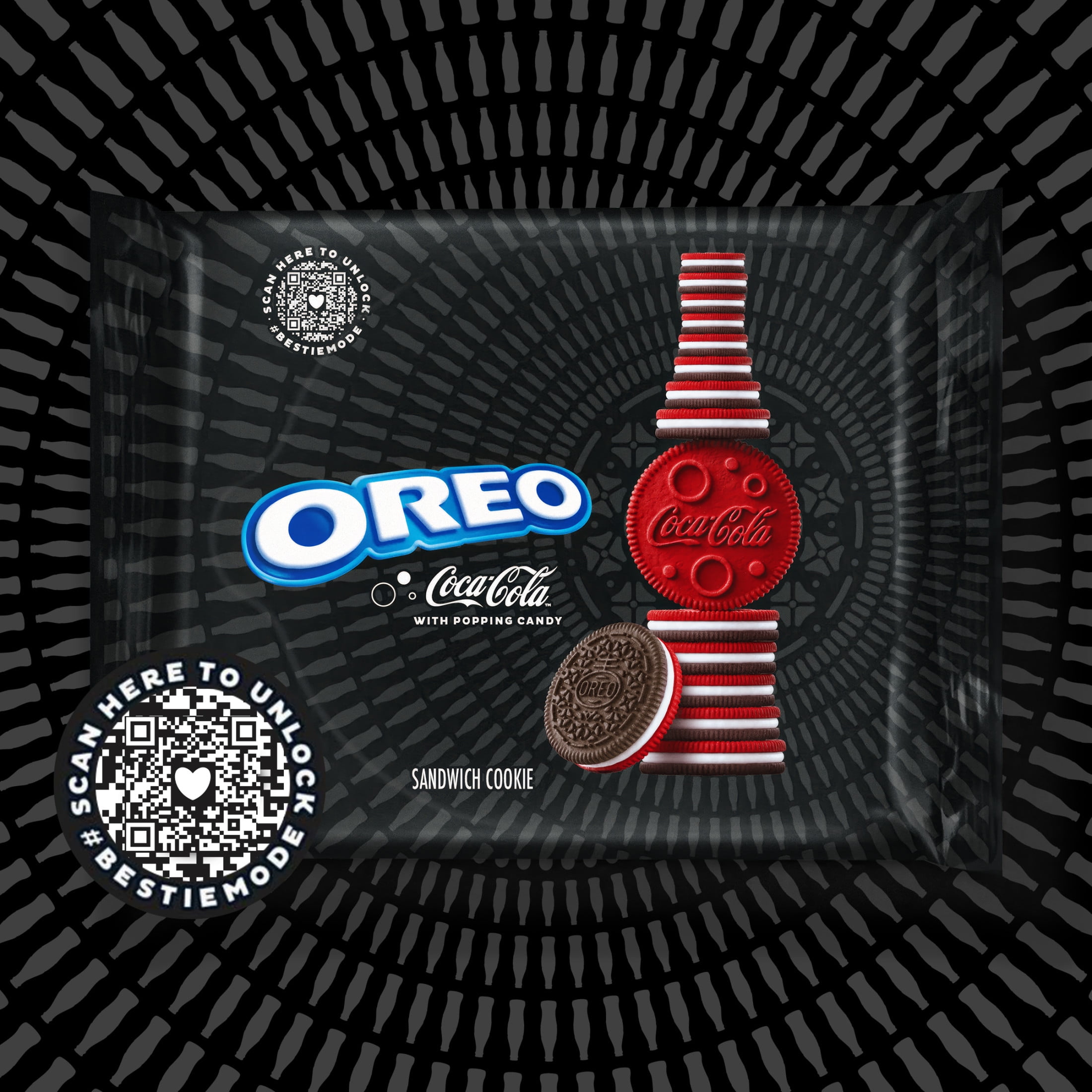 (2 pack) OREO Coca-Cola Sandwich Cookies, Limited Edition, 10.68 oz