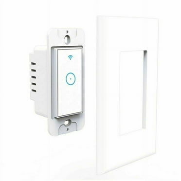 Smart Switch Wall Light WiFi Remote Compatible For Alexa & Google IFTTT Control Smart Life