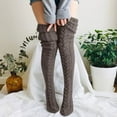 Putting on Compression Stockings Stocking Extra Large Women Knit Leg Stocking Thigh Long Warmers