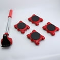thumbnail image 4 of Binwennn Outil de Levage de Meubles Robuste Ensemble d'Outils de Levage de Meubles Rouleaux d'Appareils Robustes pour Déplacer les Meubles Ou les Glissières de Réfrigérateur, 4 of 7