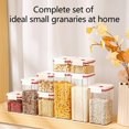 thumbnail image 4 of CUITING Vacuumable Sealed Food Containers Transparent Sealed Grain Containers with LIDS Plastic Sealed Kitchen Containers Dried Food Flour Sugar Rice Vacuum Containers Food Storage Extra&, 4 of 8