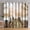 Jetty, variant on Jetty Foggy Forest Blackout Curtains Nature Wood Decor Home Bedroom Living Room Darkening Grommet Window Drapes 2 Panel Set, 42"x63"
