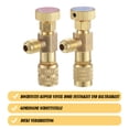 thumbnail image 3 of Speravity Adaptador de aire acondicionado R410a, accesorio de manguera de carga ligera macho/hembra de 1/4 5/16 pulgadas, accesorios de Vehículos, repuestos y accesorios Mis, 3 of 6