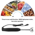 thumbnail image 3 of Hand Stick Blender Electric Food Vegetable Grinder EU Plug red, 3 of 5