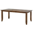 thumbnail image 3 of Simply Brook 6Pc 72-in Rectangle Extendable Dining Set with Bench in Brown Wood, 3 of 4