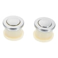 thumbnail image 3 of LEORX 2Pcs Zinc Alloy Silver Retractable Spring Knobs For Cabinet Door Installation 1.2x1.2x1.0in, 3 of 8