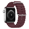 thumbnail image 1 of Correa De Silicona Para Reloj Inteligente 45mm 44mm 49mm 41mm 40mm 42mm 38mm iWatch Series 8 Ultra 7 6 se 5 4 3 Gao Jiahui unisex, 1 of 2