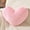 Pink, variant on White Heart Shaped Throw Pillows, Topboutique Faux Fur Fluffy Decorative Pillows, Soft Plush Cushion,Cute Plush Throw Pillows, Small Pillows Valentine's Day Gift Pillow,13 X 10 inch