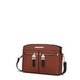 thumbnail image 5 of MKF Collection Zoely Vegan Leather Women's Crossbody Bag by Mia K., Wine Blush, 5 of 13