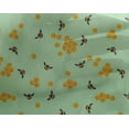 thumbnail image 4 of oneOone Georgette Viscose Fabric Honeycomb & Honey Bee Insect Print Sewing Fabric BTY 42 Inch Wide, 4 of 4
