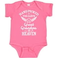 thumbnail image 3 of Inktastic Handpicked for Earth by My Great Grandpa in Heaven Boys or Girls Baby Bodysuit, 3 of 5