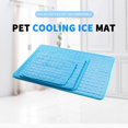 thumbnail image 4 of Dog Mat Cooling Summer Washable Pad Mat For Dogs Cat Blanket Sofa Breathable Pet Dog Bed For Small Medium Large Dogs, 4 of 13