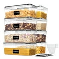 thumbnail image 1 of Contenedores de almacenamiento de alimentos Vtopmart, juego de 8 piezas, 3,2 litros con tapas, 1 of 7