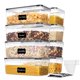 thumbnail image 1 of Contenedores de almacenamiento de alimentos Vtopmart, juego de 8 piezas, 3,2 litros con tapas, 1 of 7