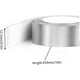thumbnail image 2 of 1pcs Golf Lead Tape High Density Self-adhesive Lead Tape Silver Coated Weight Roll 254x12.7mm Golf Weights Tape New, 2 of 5