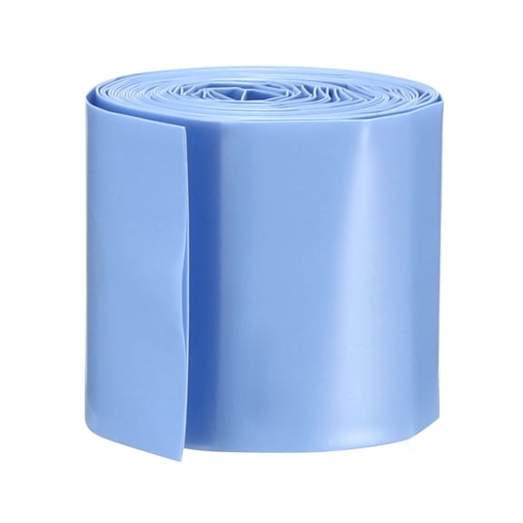 Heat Shrink Tubing Tube 29.5mm Battery Wrap for 18650 Battery 2M Light Blue