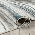 thumbnail image 5 of Well Woven Verity Abstract Area Rug, 9.25' x 12.5', Eclectic Geometric Pattern, Soft, Glam Pile, Distressed Design & Modern Color Palette, 5 of 7