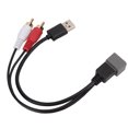 thumbnail image 4 of Car Radio Cable, Clear Sound Compatibility Easy Operation Audio Input Adapter Cord For Auto ANGGREK Otros, 4 of 8