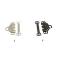 thumbnail image 3 of Matsuzay 10 ganchos de metal desmontables de cobre para pantalones, herramienta para reparaciones y modificaciones de costura, etc. Fácil Tela de costura y artesanía tipo+2, 3 of 4
