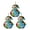 3pcs, variant on Xinwanna 1PC Cute Snowman Suncatcher Acrylic Stained Glass Window Hanging Ornament for Christmas Car Indoor Outdoor Decor