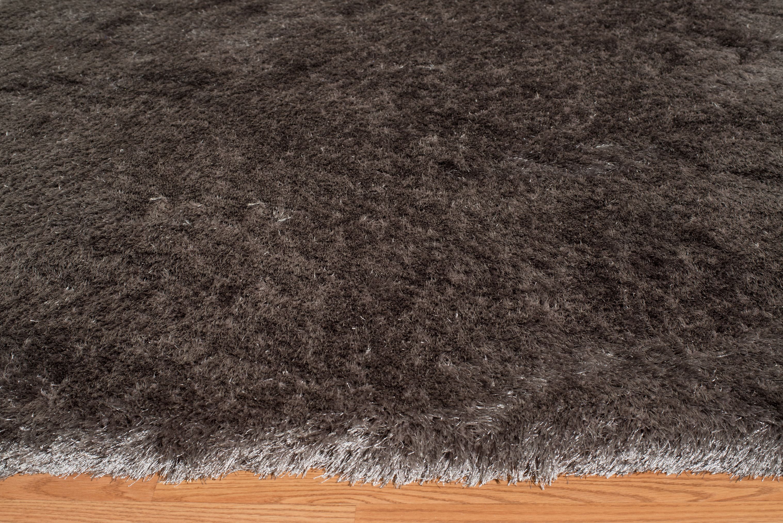 United Weavers Benella Mira Grey Woven Polyester Shag Area Rug