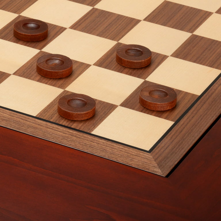 WS Game Company Chess & Checkers Board Game Set, Maple Wood on Food52