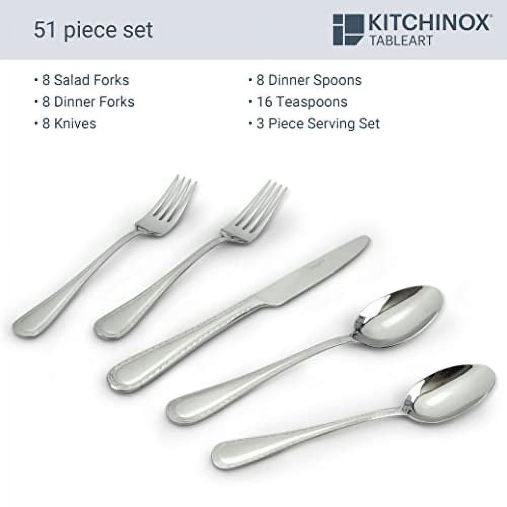 Kitchinox I Edition 20-Piece Flatware Set, Service for 4, Seaport