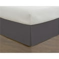 thumbnail image 1 of Basic Microfiber Tailored 14 in. Bed Skirt  Grey - Twin, 1 of 1