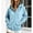 Sky Blue, variant on Qulqfy Hoodies for Women Soft Lightweight Winter Fall Sky Blue Hooded Casual Drawstring Zip Up Long Sleeve Loose Track Jackets with Pockets S