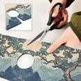 thumbnail image 6 of Yayeee Faucet Mat for Kitchen Sink 30" Diatomite Long Splash Guard Pad, Tree in The Mountains, 2 Pack, 6 of 7
