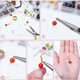 thumbnail image 3 of Matsuzay AU 1010PCS Kit de fabricación de joyas Alicates para hallazgos de alambre Herramienta de inicio Pendiente DIY Artesanía Blanco K Matsuzay HA024854-01, 3 of 6