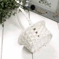 thumbnail image 4 of Plastic Weaving Vegetable Fruit Picnic Storage Basket Box Cosmetics Organizer, 4 of 8