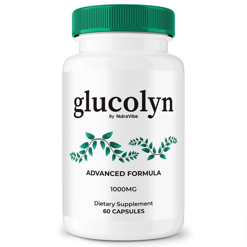 Glucolyn – Original Formula with a Clean Blend to Support Healthy Circulation, Natural Energy & Balanced Levels | Just 2 Easy-to-Swallow Pills Daily (60 Capsules)