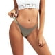 thumbnail image 3 of Gibobby Lencería de encaje para dormir Tanga de cintura Lencería transparente Tentación Bragas de mujer Ropa interior Íntimos sexy (Gris, XL), 3 of 5