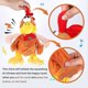 thumbnail image 4 of Electric Chick Stuffed Animal Squawking Chicken Musical Walking Singing Waving Rooster, 4 of 4