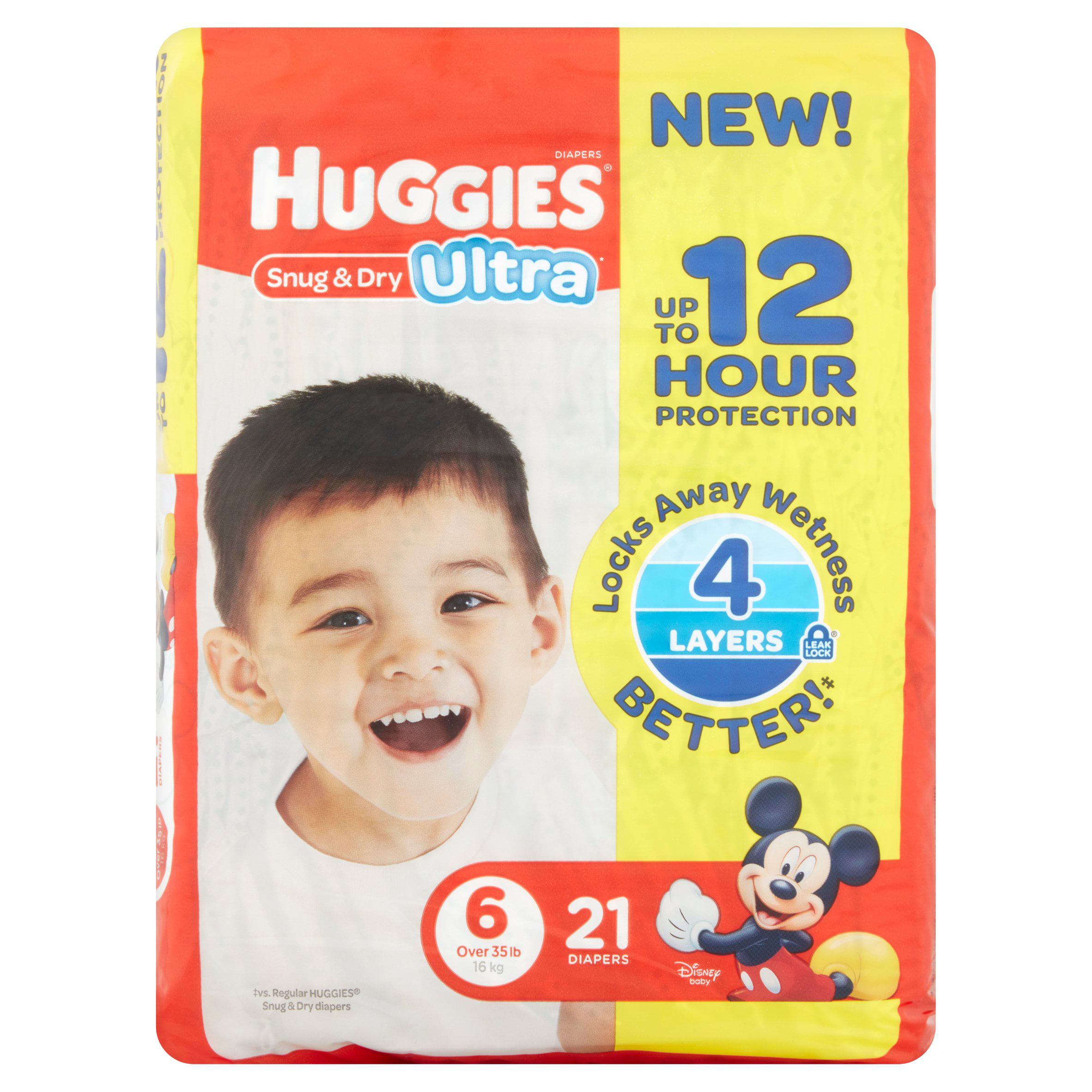 huggies ultra dry size 6