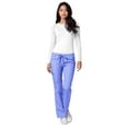 thumbnail image 4 of Adar Universal Scrubs For Women - Drawstring Straight Leg Scrub Pants - 510 - Ceil Blue - XL, 4 of 7