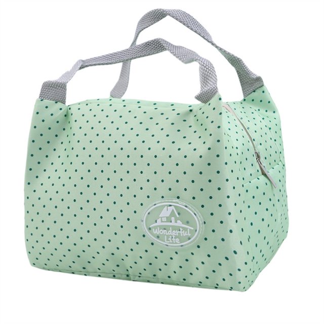 Nueva bolsa De almuerzo Portátil De Lona Térmica aislante Térmico bolsas De picnic