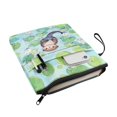 thumbnail image 2 of HELLHERO Otter Lotus Leaf Design Zipper Bag with Handle Waterproof Polyester Bible Book Carrying Bag for Friend Class 8.66 x 11.4 Inch, 2 of 8