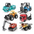 thumbnail image 1 of 6s Alloy Engineering Truck Toy Car Construction Vehicle Tractor Excavator V8, 1 of 8