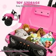 thumbnail image 5 of M optimized 24V Ride On Toys for Big Kids, 2 Seater Ride On Truck, 4WD Adjustable Car Body, 3 Adjustable Speeds, Built-in Music Player, Kids Electric Car with Easy Assembly, 5 of 7