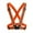 Orange, variant on Dvkptbk Sleeveless Garment Visibility Neon Vest Reflective Belt Vest Fit for Running Cycling Sports Sports Safety