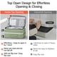 thumbnail image 3 of Maleta Hanke Carry On Luggage de 20 pulgadas con cierre TSA y portavasos, 3 of 9