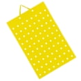 thumbnail image 5 of Almencla Shoe Charm Holder, Shoe Charm Display Wall Hanging, Durable Shoes Charm Storage Pad with 80 Holes (No Accessories Included) Yellow, 5 of 8