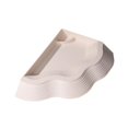 thumbnail image 3 of jinwen Reptile Bathing Pool Bath Tortoise Feeder for Scorpion Bearded Dragon Turtle White, 3 of 9